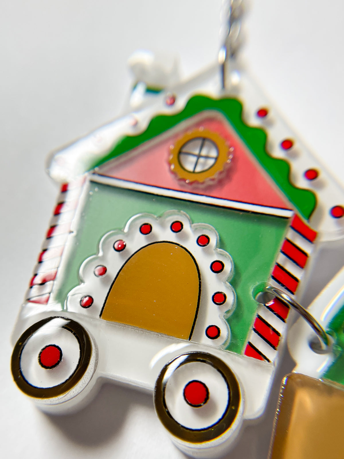 Gingerbread Express Necklace