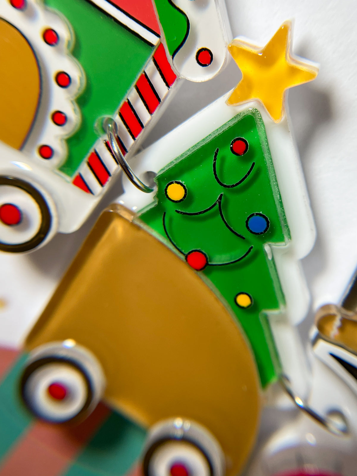 Gingerbread Express Necklace