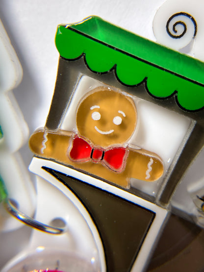 Gingerbread Express Necklace