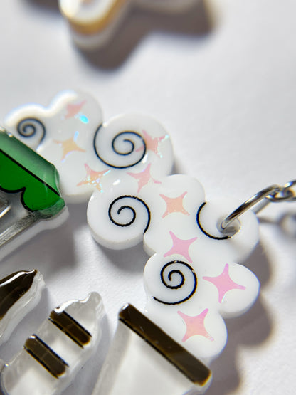 Gingerbread Express Necklace