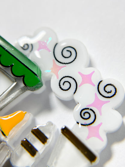 Gingerbread Express Brooch