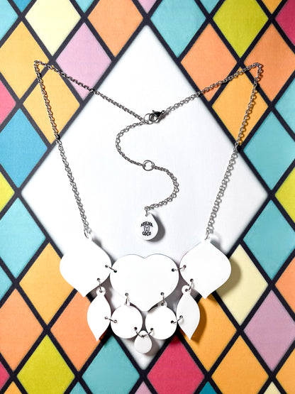 Peace & Joy Holiday Ornaments Necklace