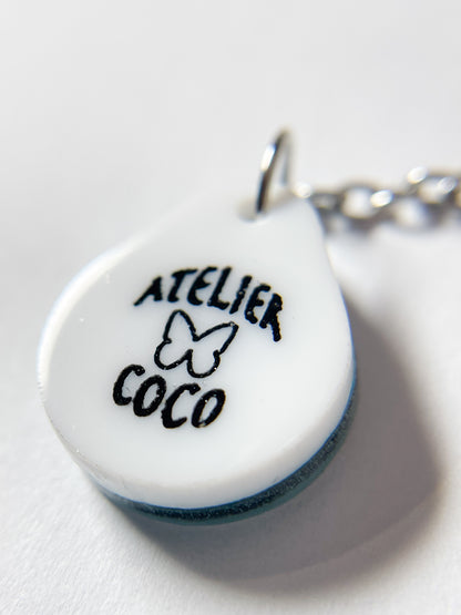 Peace & Joy Holiday Ornaments Necklace
