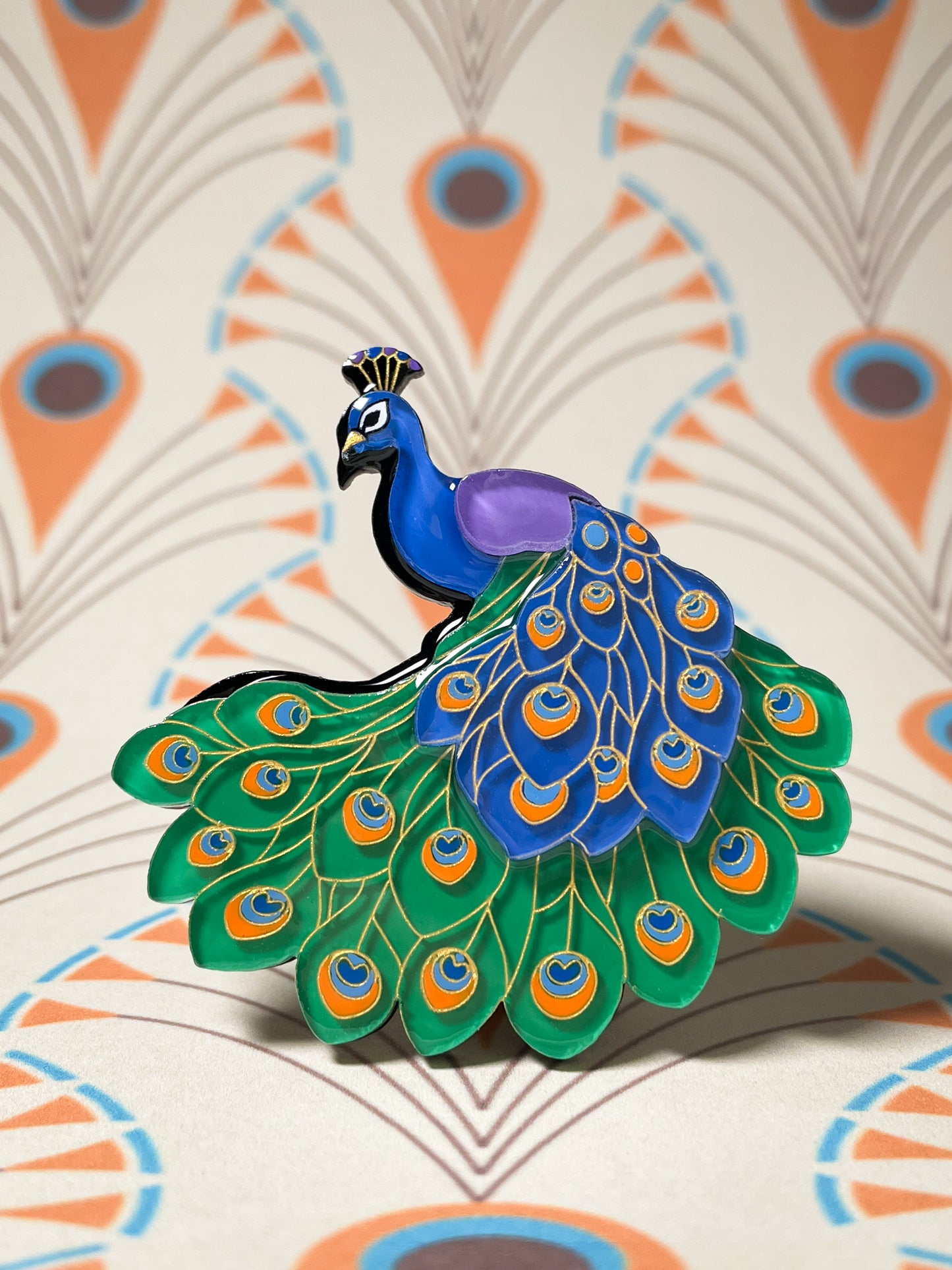 Feathered Grace Brooch