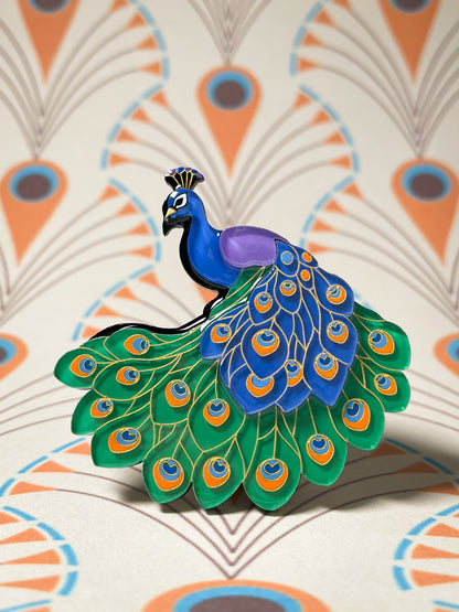 Feathered Grace Brooch