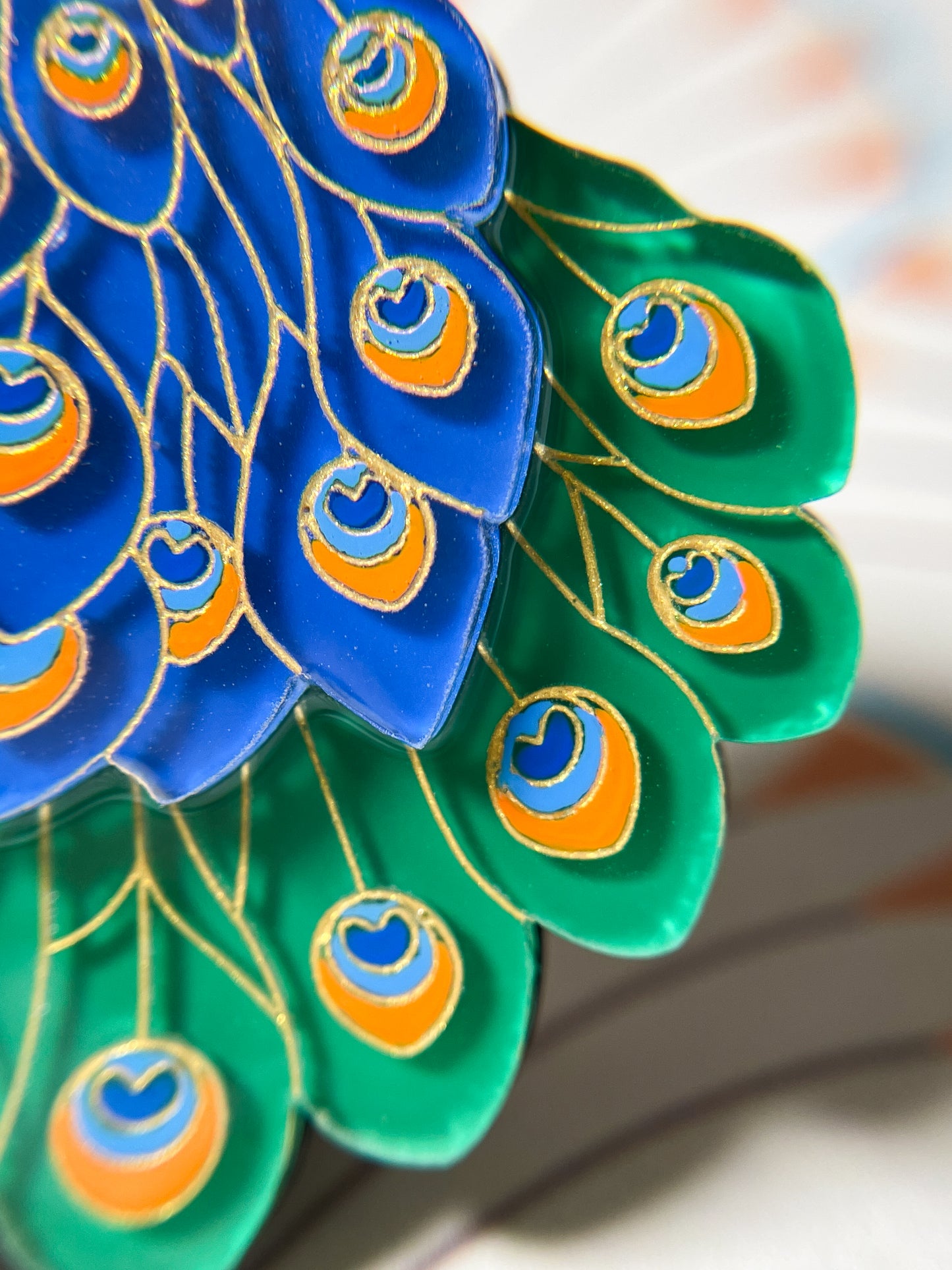 Feathered Grace Brooch