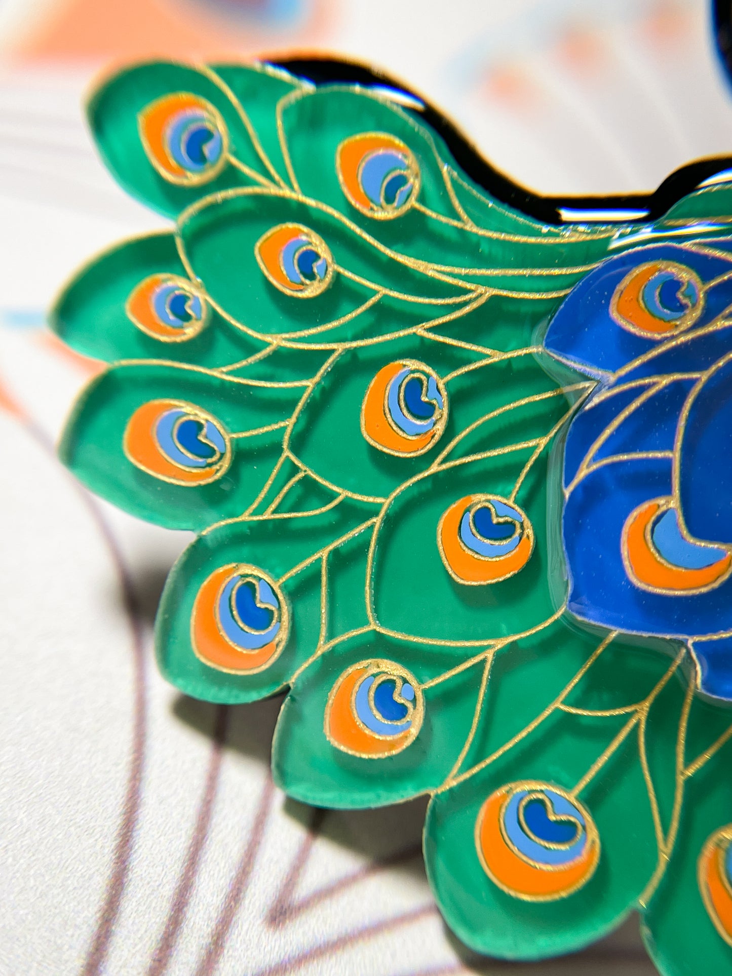 Feathered Grace Brooch