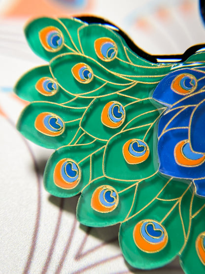 Feathered Grace Brooch