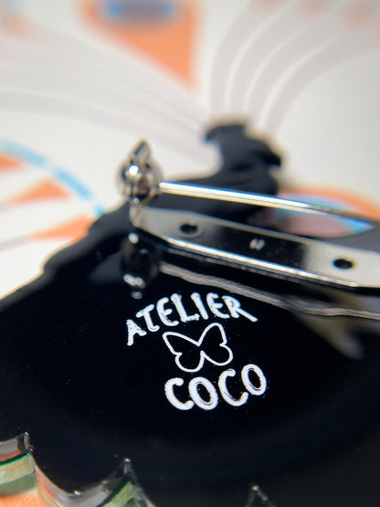 Feathered Grace Brooch