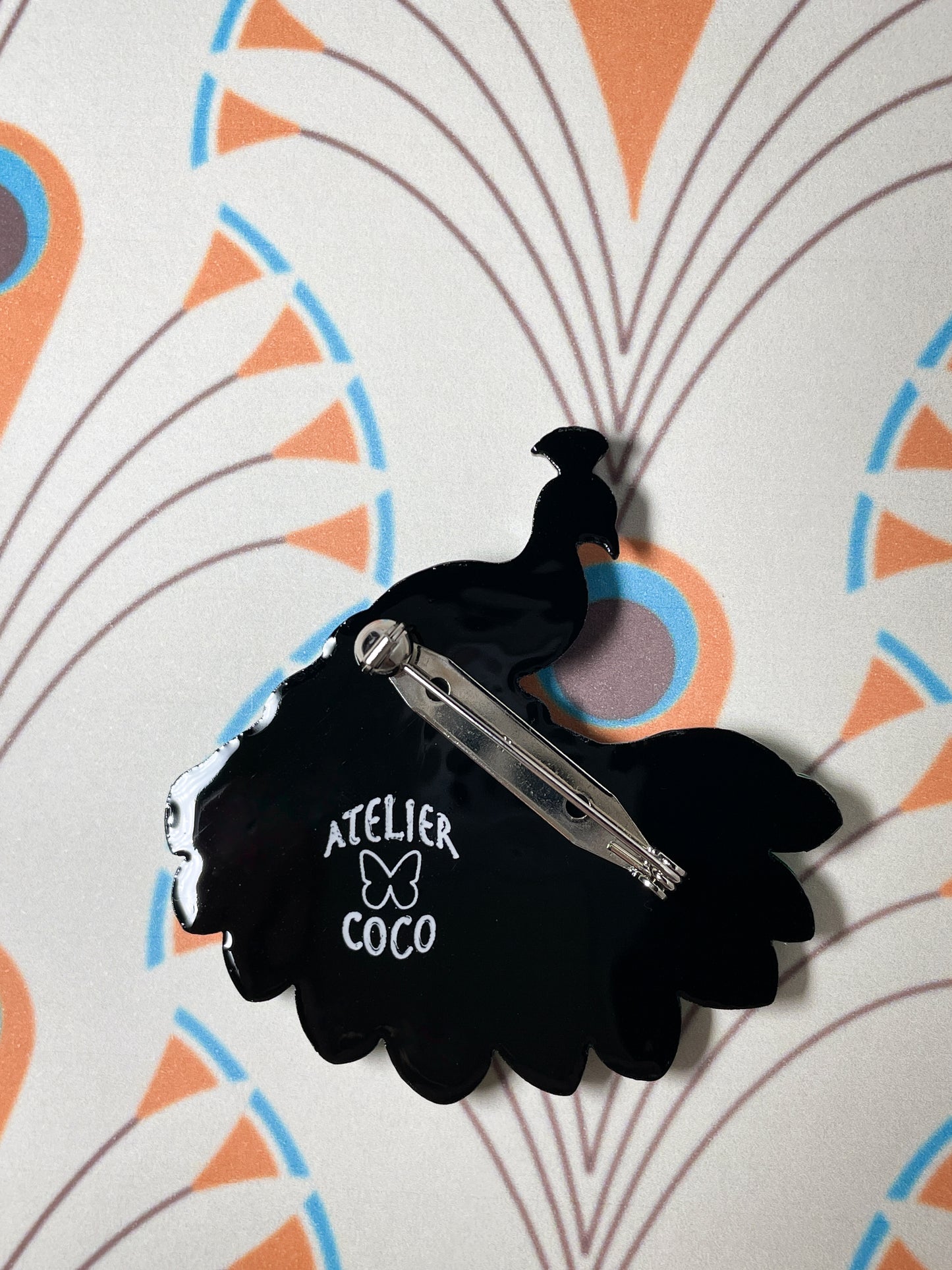 Feathered Grace Brooch