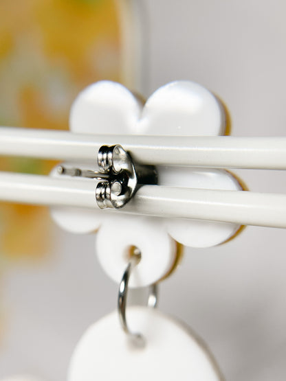 Petit Berry Ladybug Drop Earrings