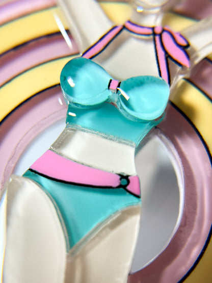 Retro Floaties Brooch
