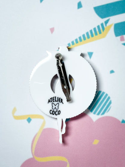 Retro Floaties Brooch