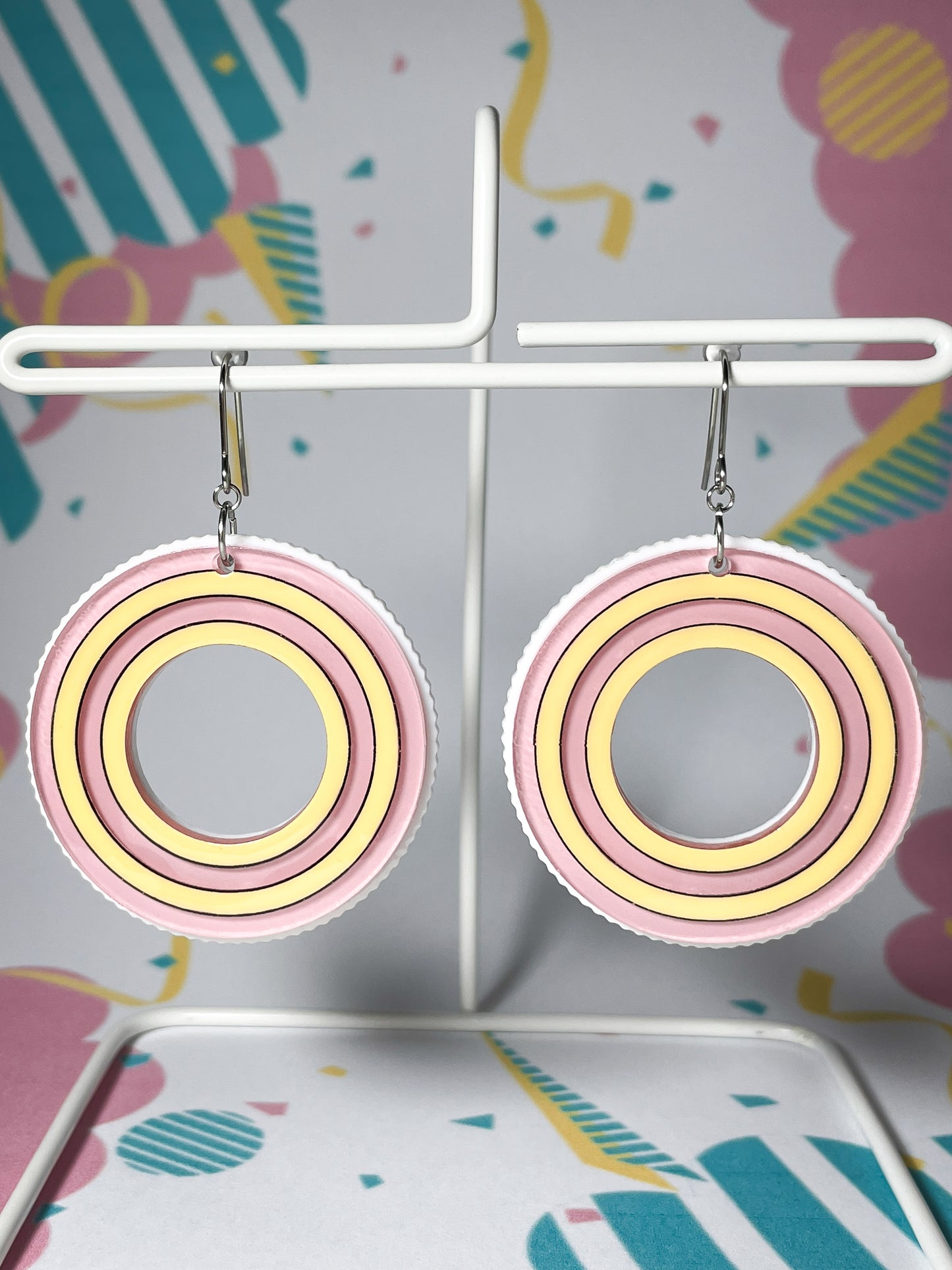 Retro Floaties Drop Earrings