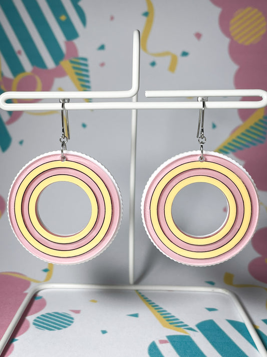 Retro Floaties Drop Earrings