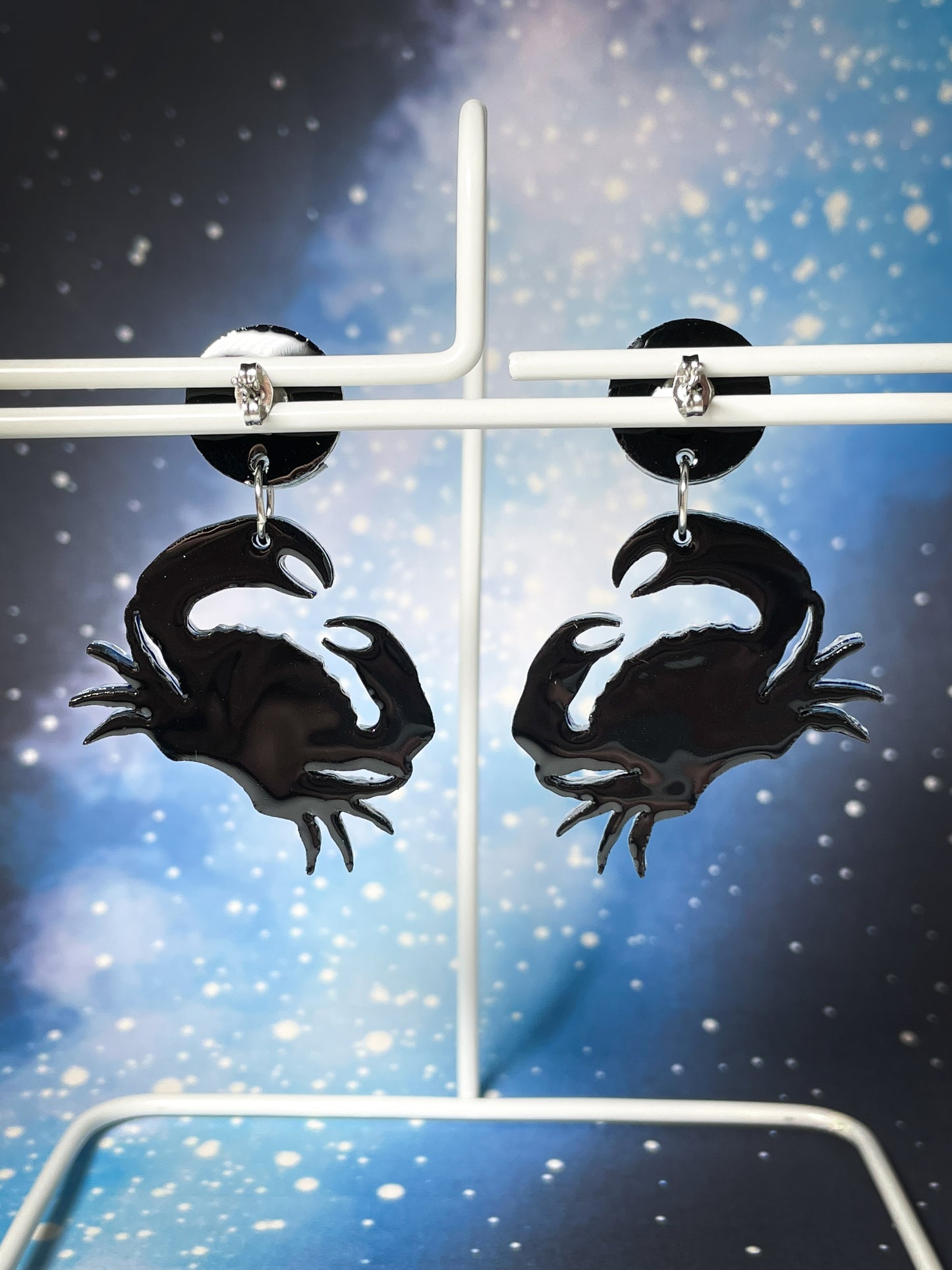 Celestial Crab Drop Earring
