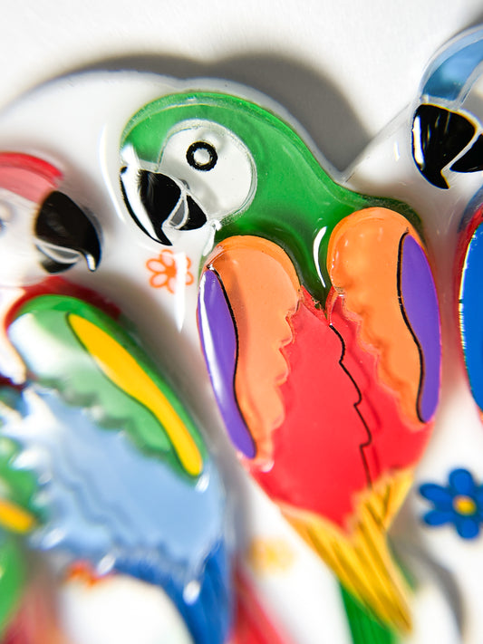 Tropical Parrot Party Necklace