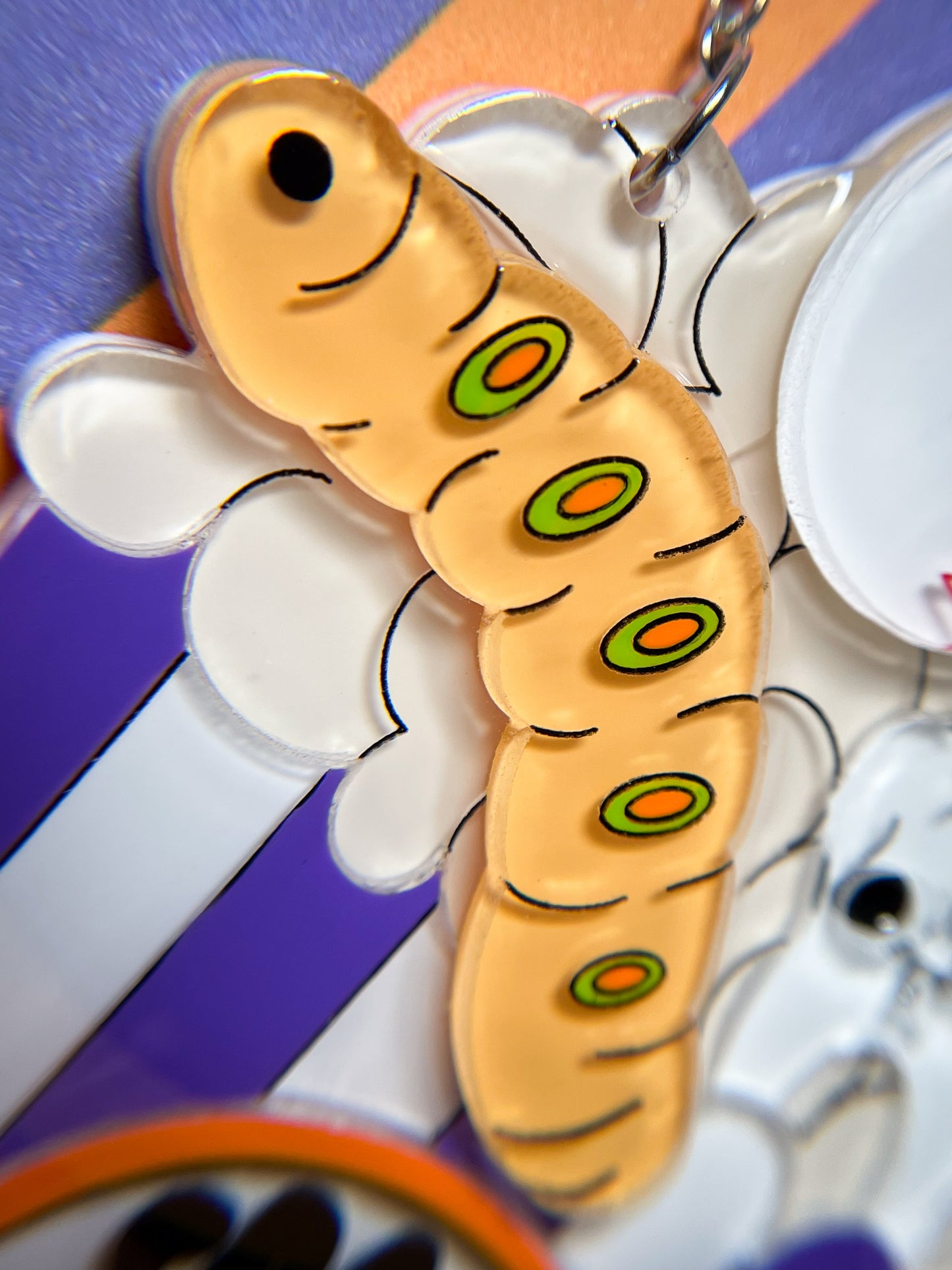 Spooky Popcorn Necklace