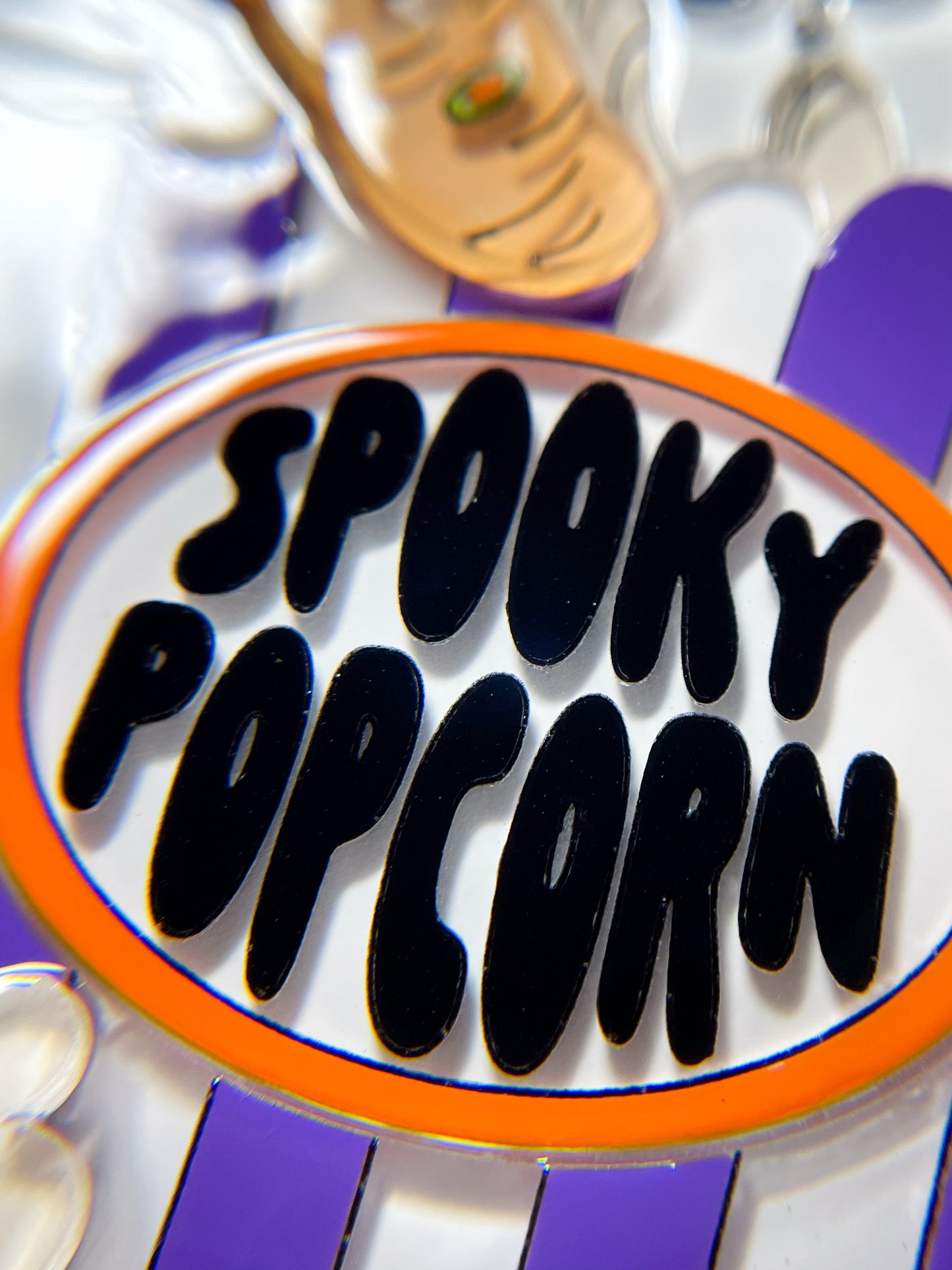 Spooky Popcorn Necklace