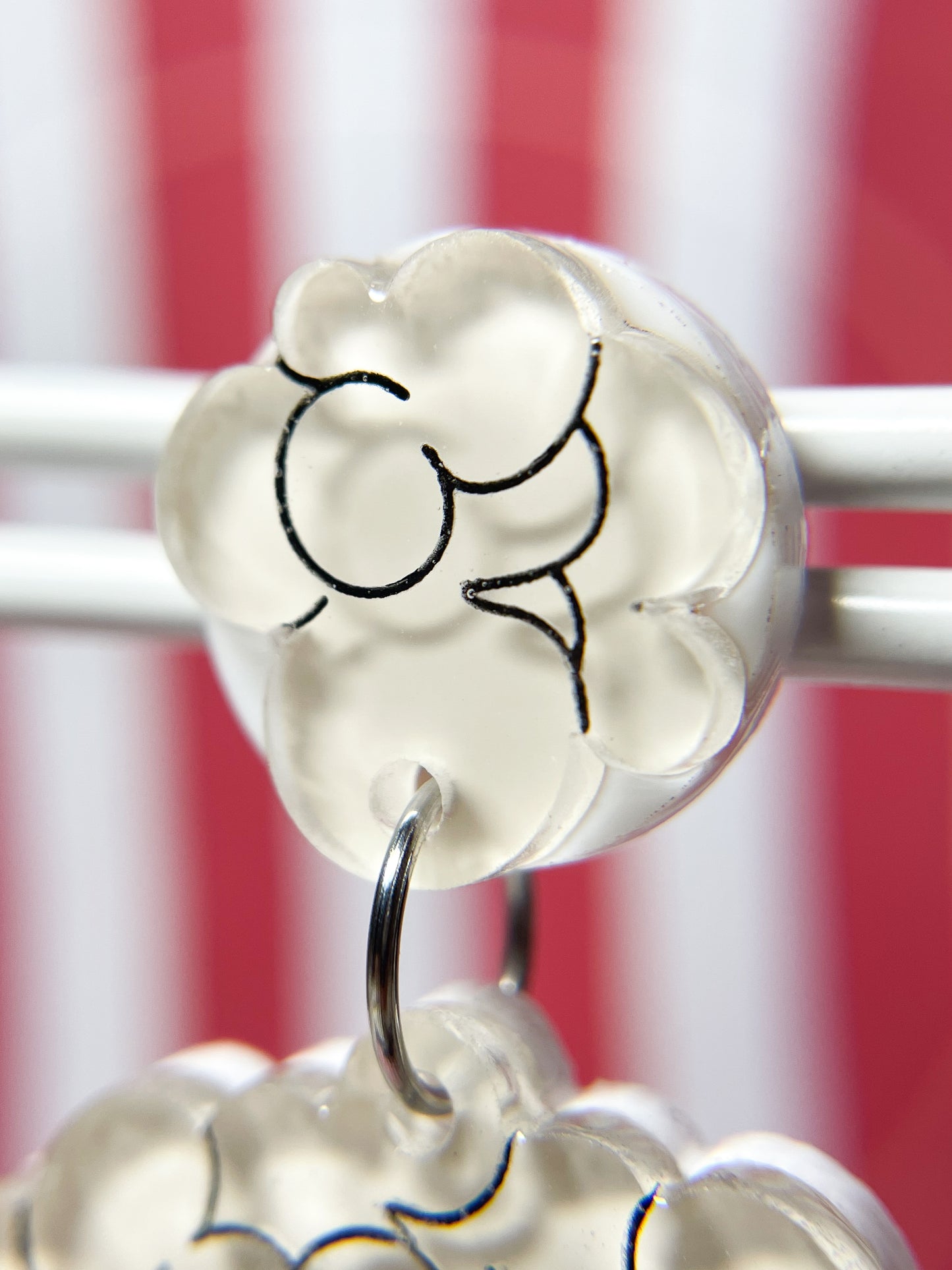 Popcorn Drop Earrings