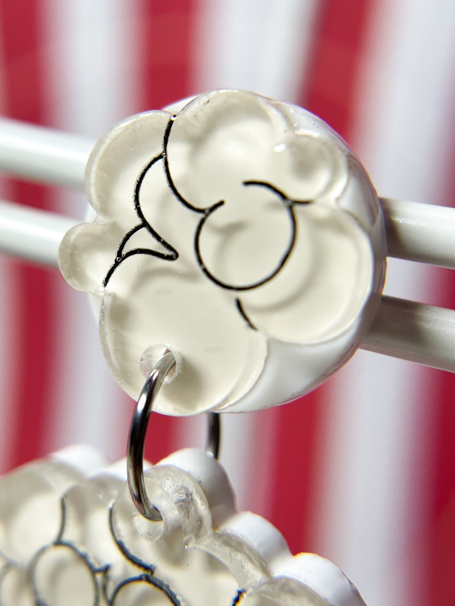 Popcorn Drop Earrings