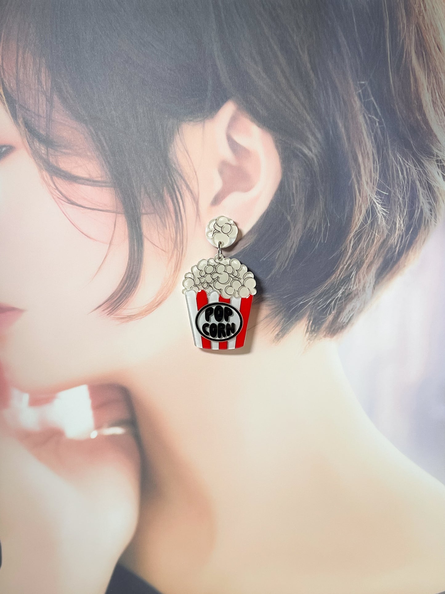 Popcorn Drop Earrings