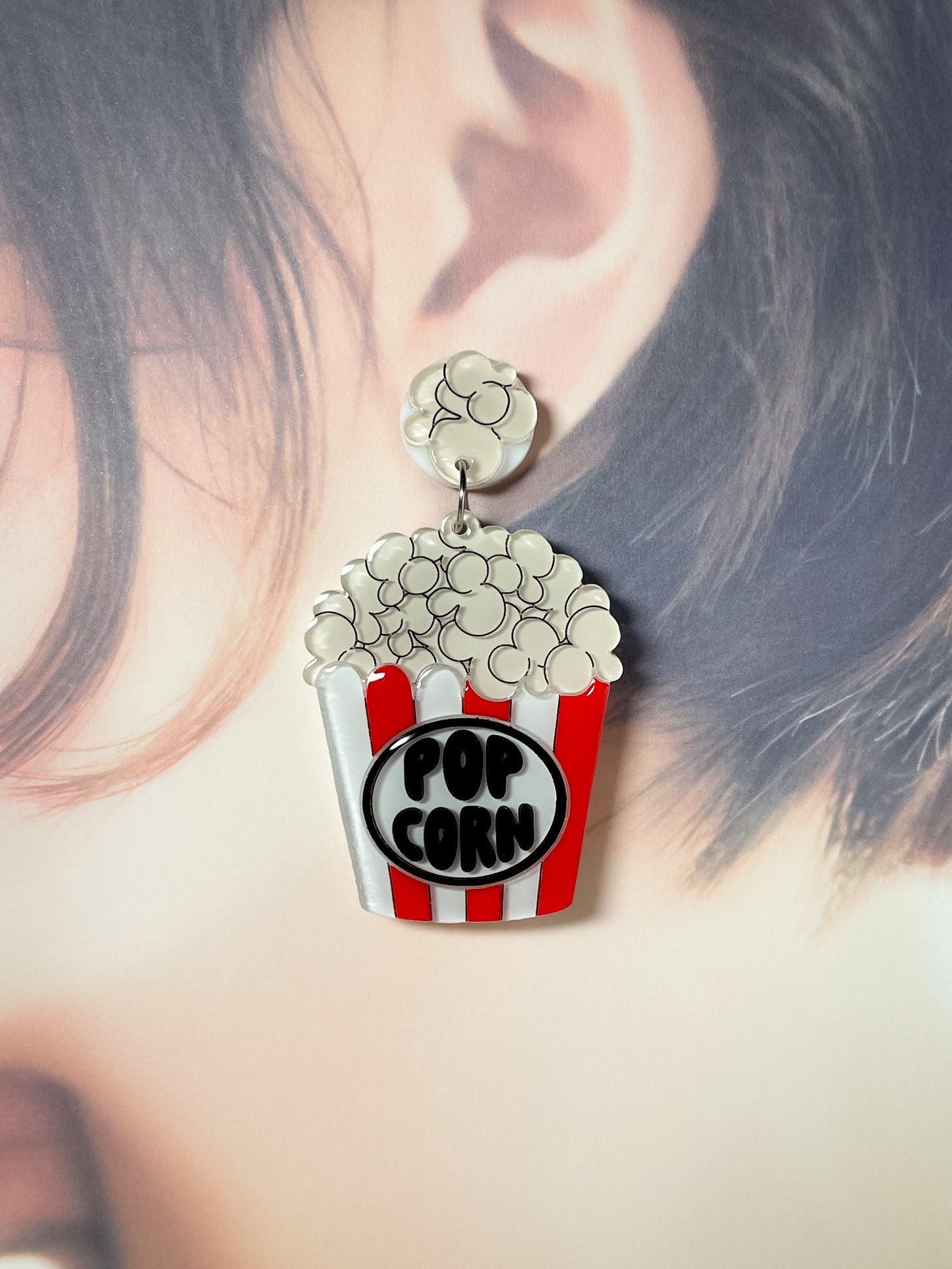 Popcorn Drop Earrings