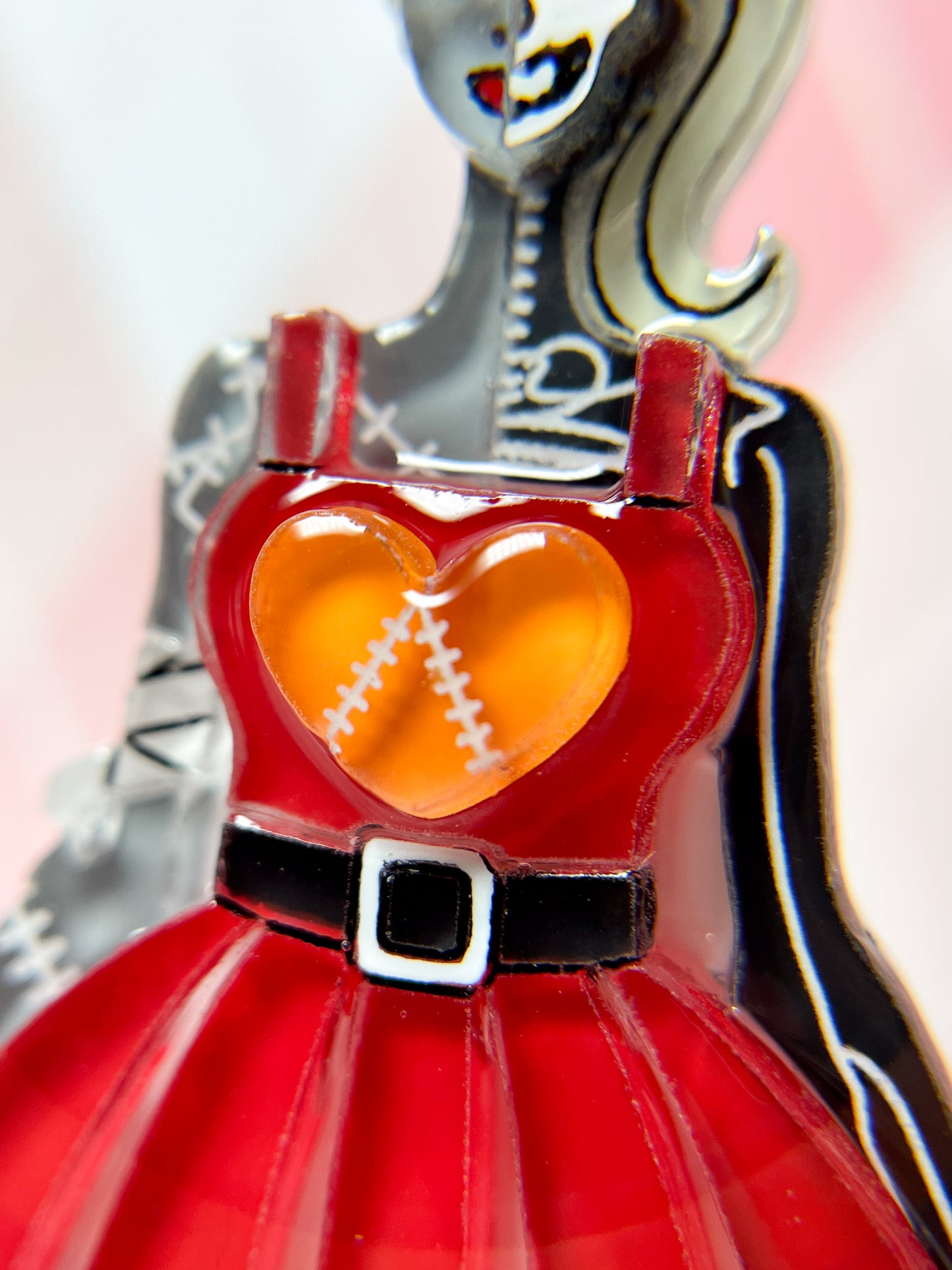 Vintage Doll Zombie Anatomy Brooch