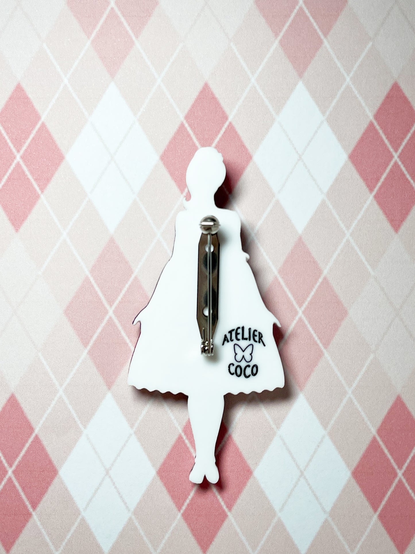 Vintage Doll Zombie Anatomy Brooch