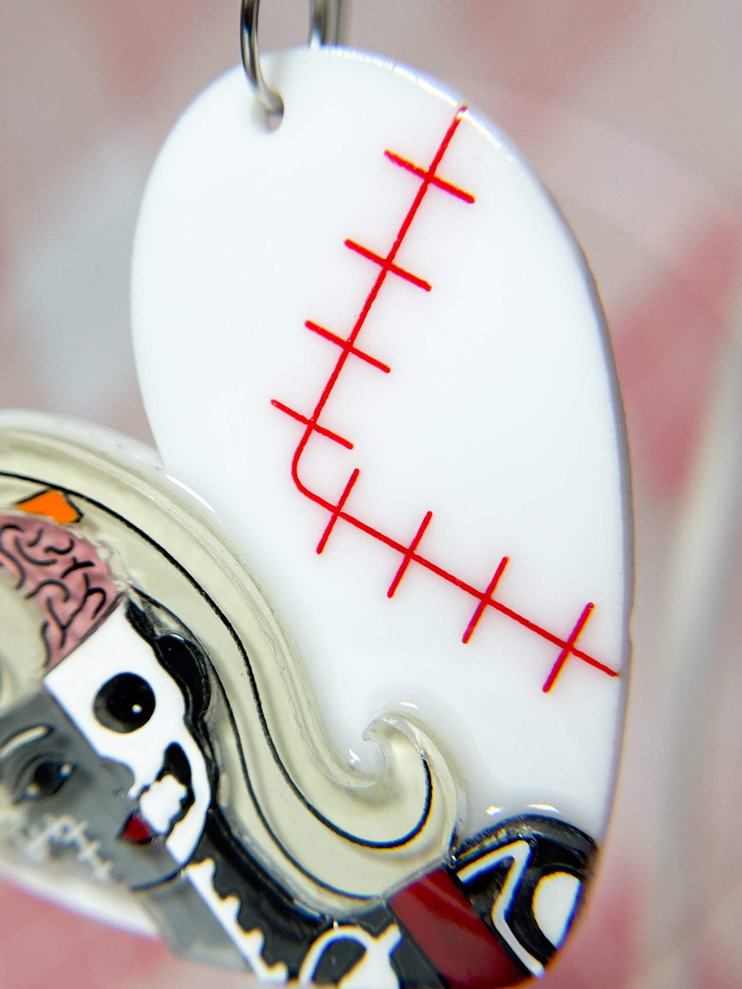 Vintage Doll Zombie Anatomy Drop Earrings