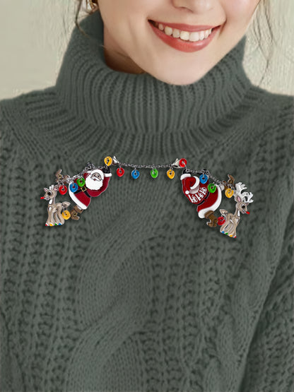 Ho Ho Holiday Hangout Brooch