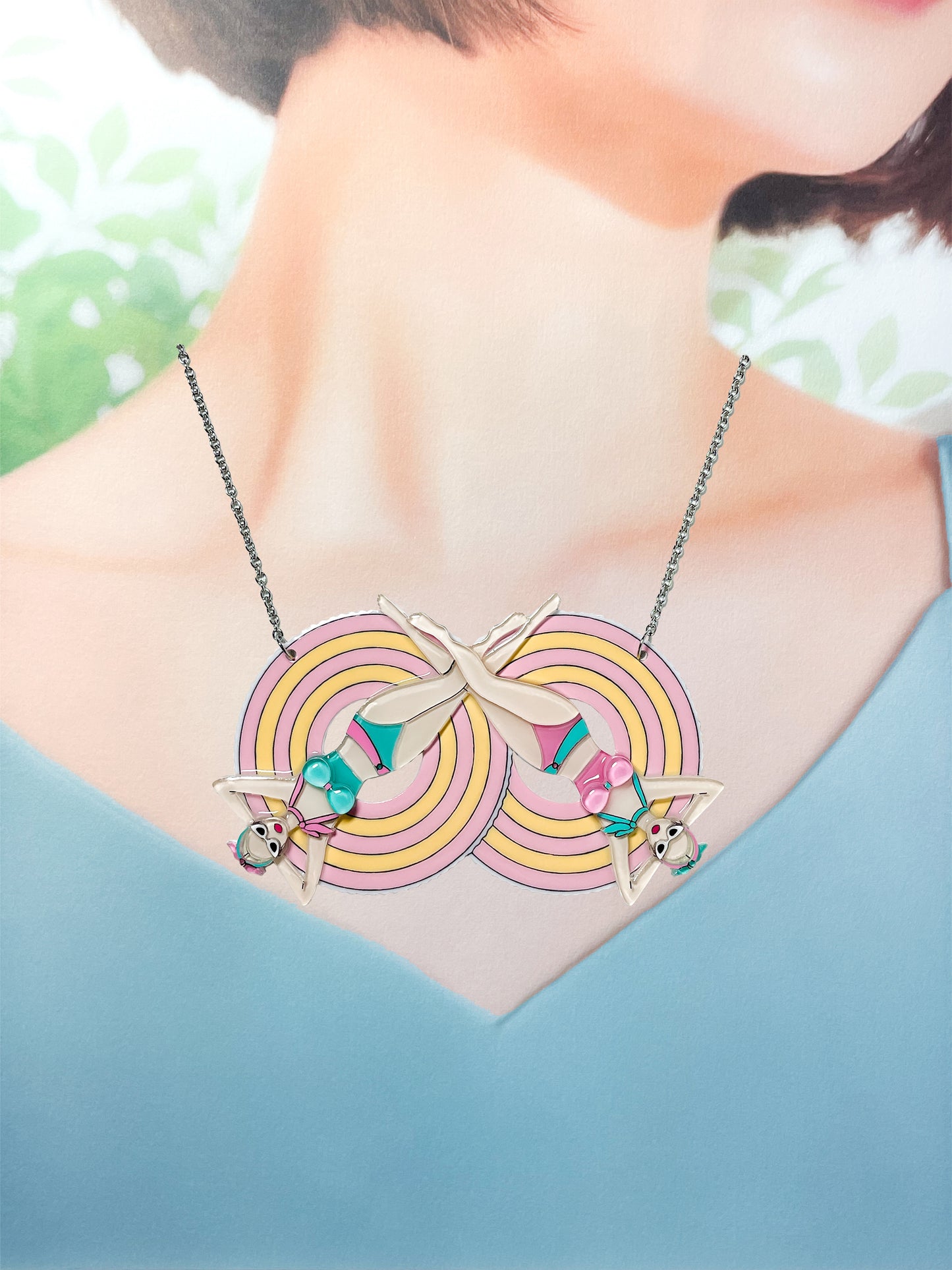 Retro Floaties Necklace