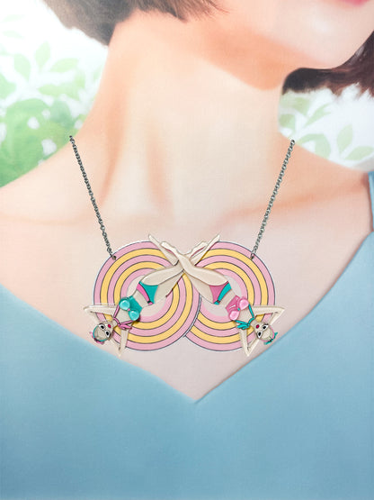 Retro Floaties Necklace