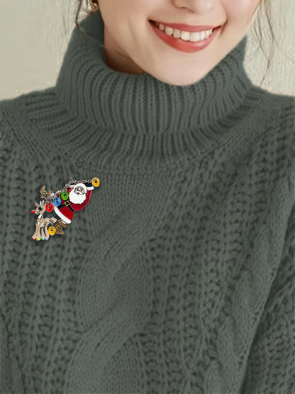Ho Ho Holiday Hangout Brooch