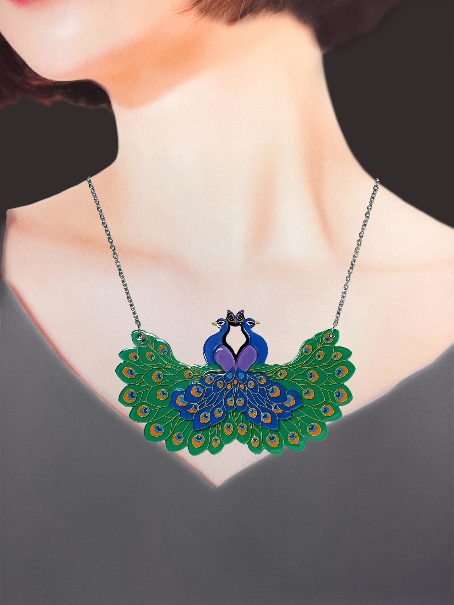 Feathered Grace Necklace