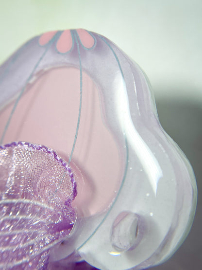 Jellyfish Fairy Brooch(Purple ribbon)