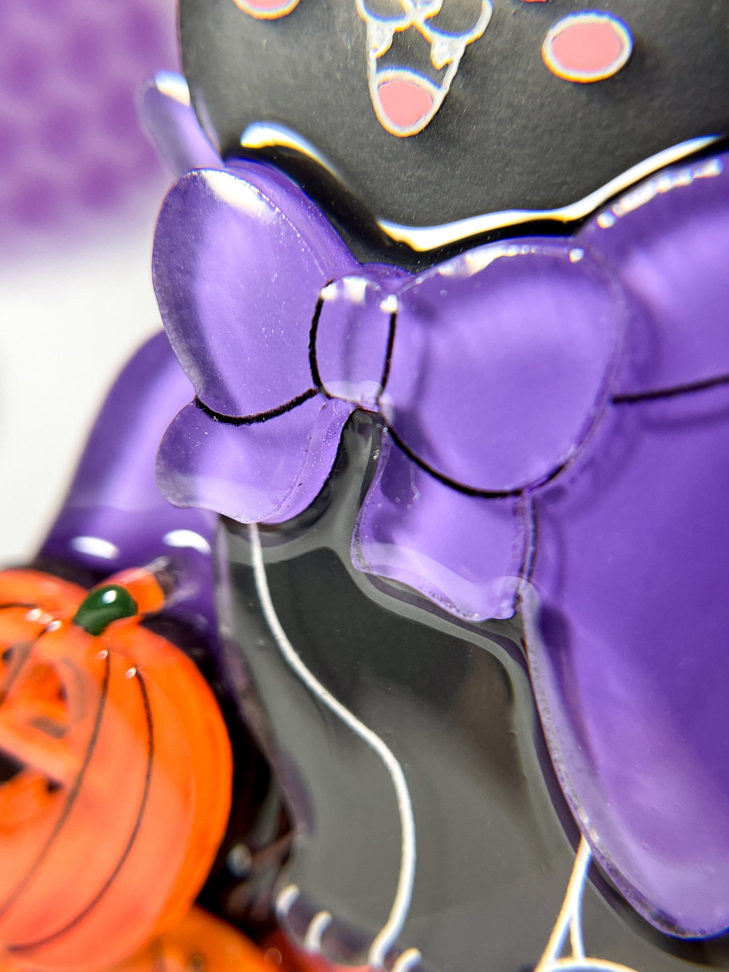 Halloween Vampire Cat Brooch