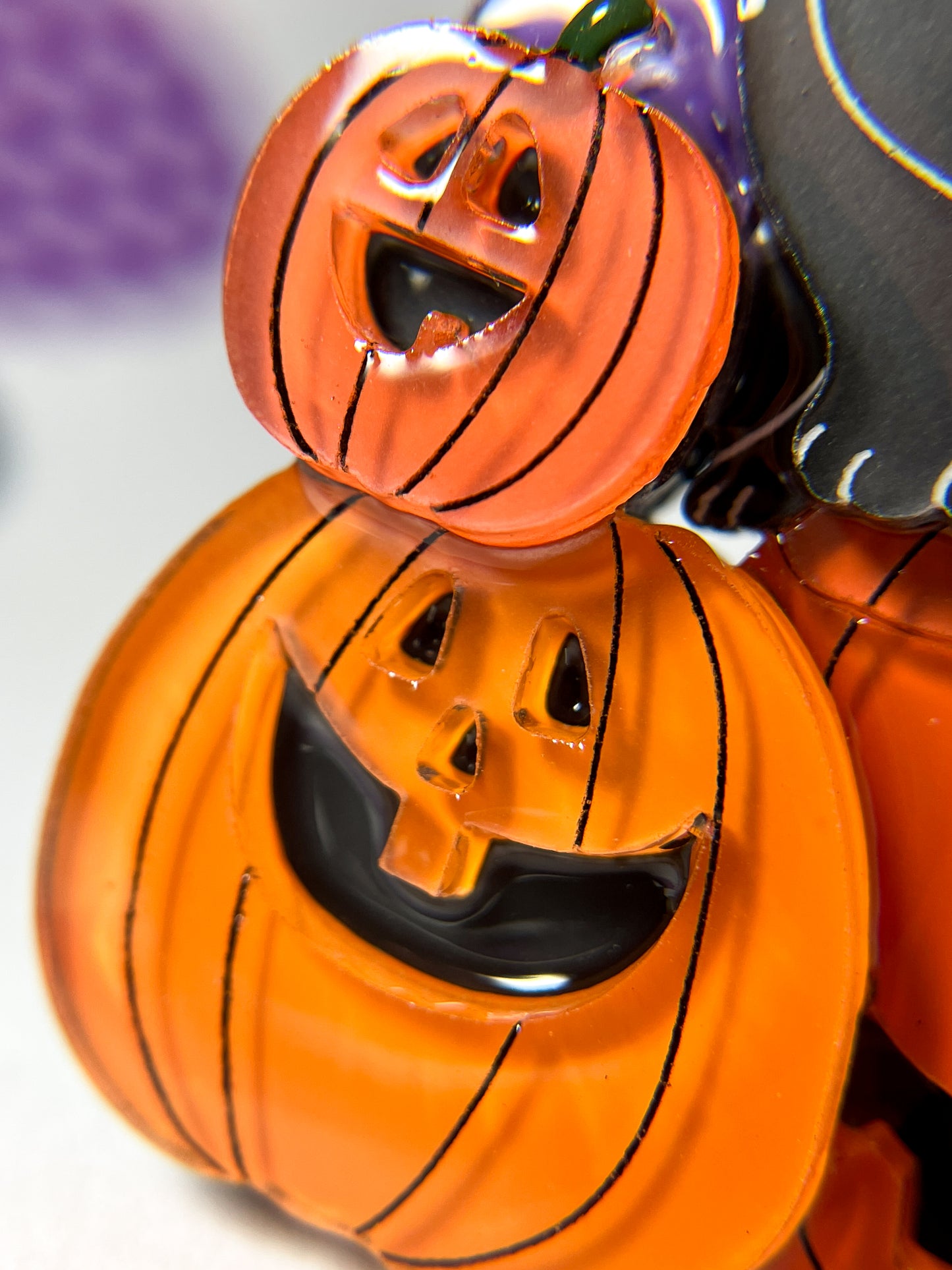 Halloween Vampire Cat Brooch