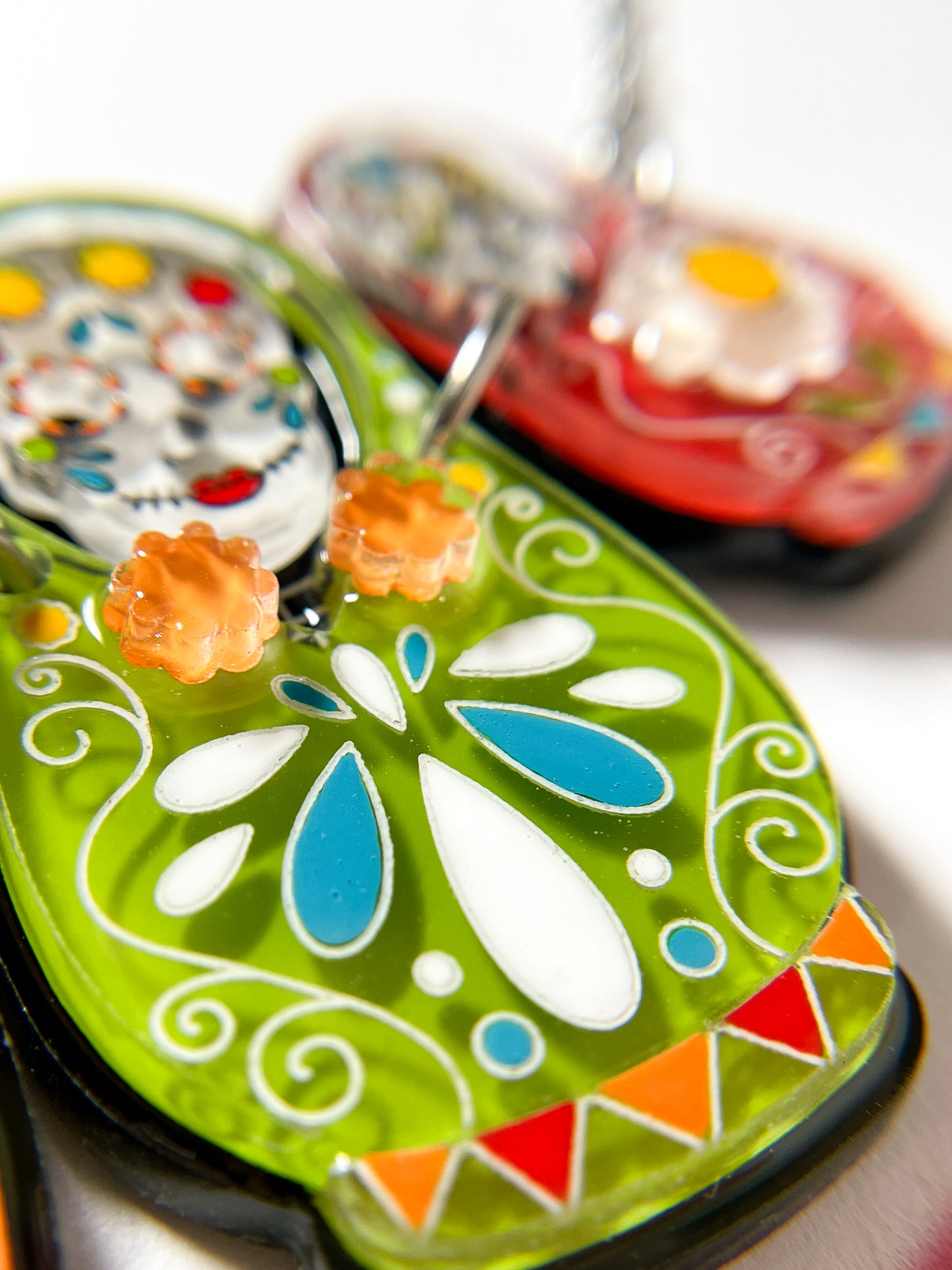 Skull Matryoshka Doll Necklace
