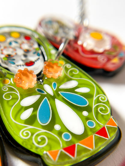 Skull Matryoshka Doll Necklace