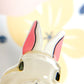 Egg Animal Brooch ~ White Rabbit ~