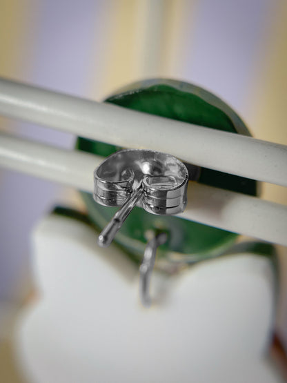 Bootylicious pumpkin drop earrings (Green)