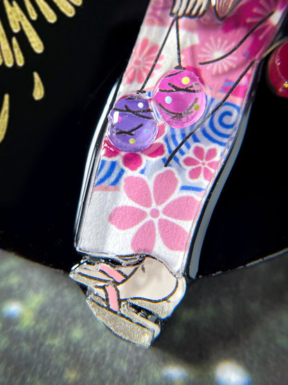 Fireworks Festival Brooch