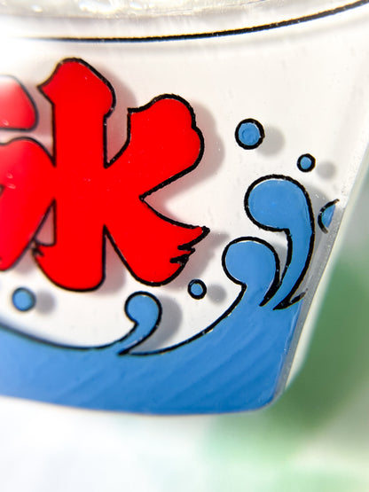 Shaved Ice Brooch (with Rainbow Syrup)