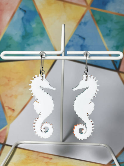 Seahorse Drop Earrings