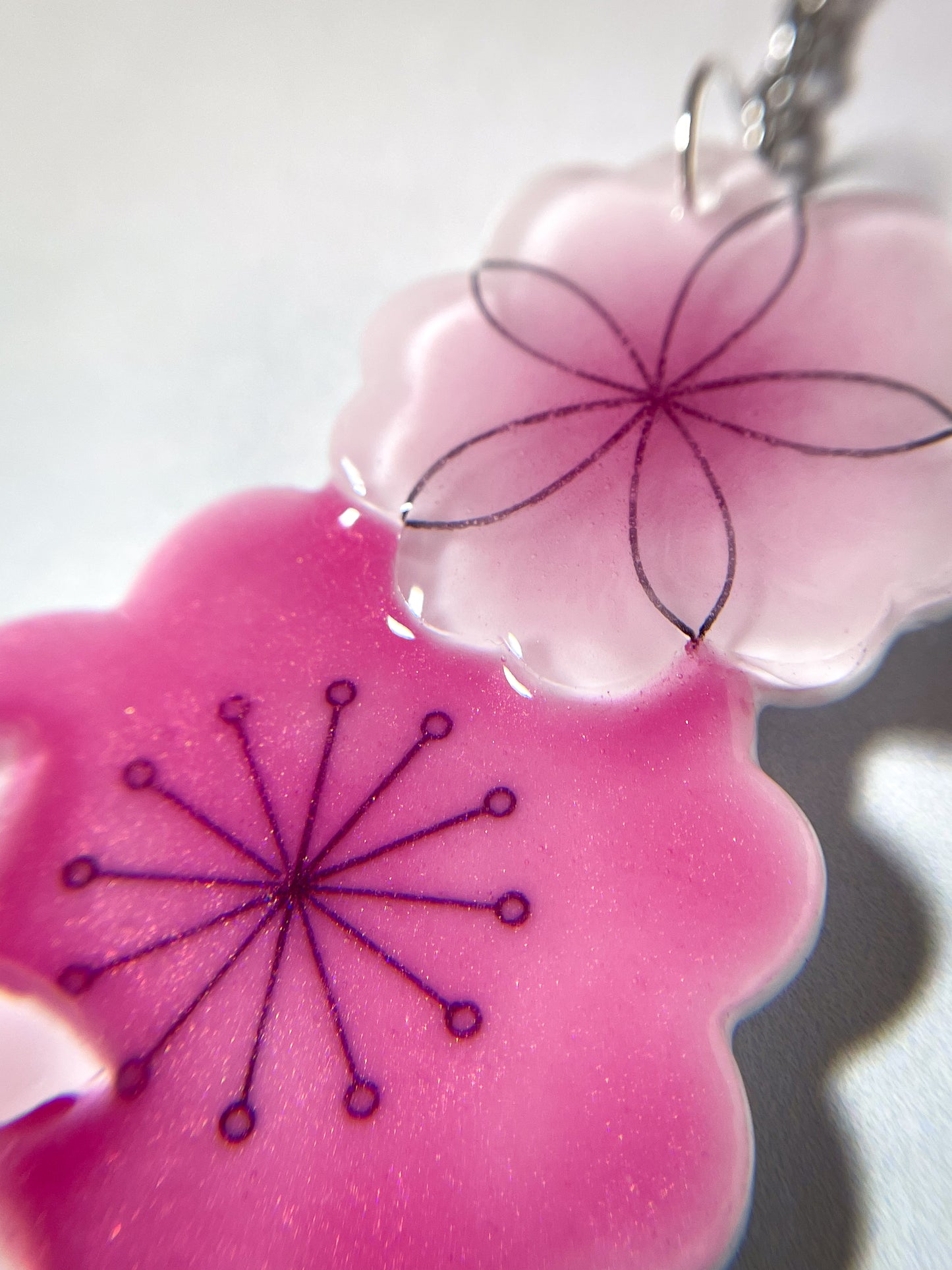 Japanese Cherry Blossom Necklace