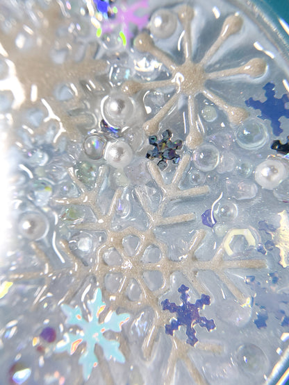 Snow Crystal Brooch