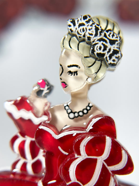 Cake Queen Brooch