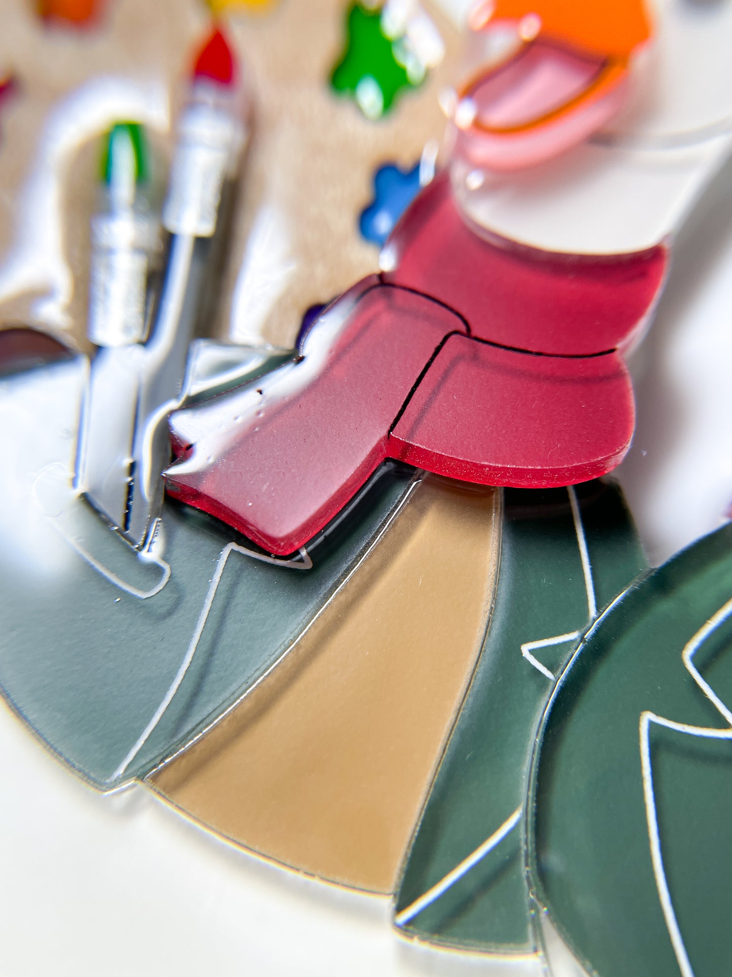 Artist Duck Necklace