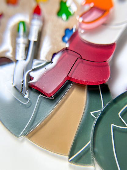 Artist Duck Necklace